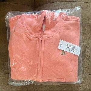BABY GAP Light Salmon Pink Zip-Up Hoodie